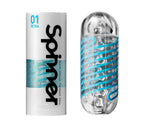 Tenga Spinner Cup Men Masturbator, Reusable Spiral Motion, Spn-00 Tetra