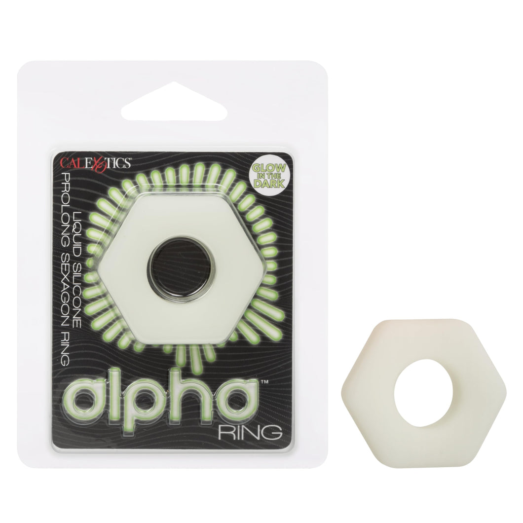 Alpha Prolong Sexagon Ring Glow In The Dark