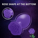 Anal Plug Sex Toy, 3Pcs Silicone Anal Plugs Training Set,Training Set with Prostate Sex Toys for Beginners Advanced Users(Purple