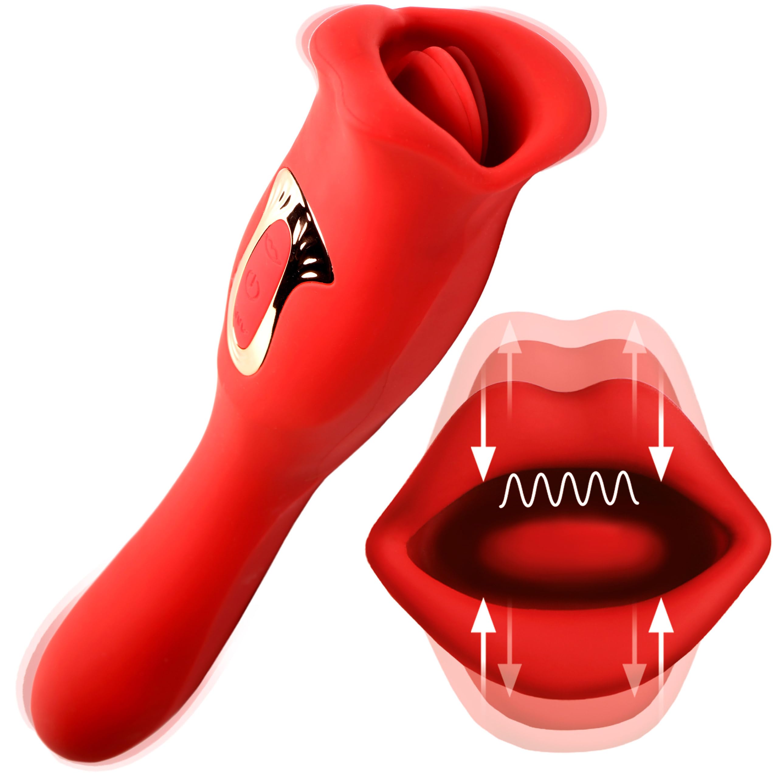 Lickgasm Kiss & Tell Pro Dual Ended Kissing Vibrator