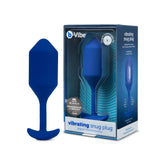 b-Vibe Vibrating Snug Plug 1 - Butt Plugs, Adult Sex Toys Anal Toys for Couples, Anal Training, and Sexual Stimulation Device - 