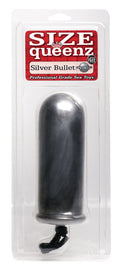 Pipedream Size Queenz Silver Bullet, Silver