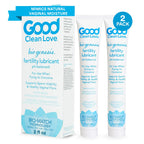 Good Clean Love Biogenesis Fertility-Friendly Lubricant, Water-Based Lube for Women & Couples Trying to Conceive, With Magnesium