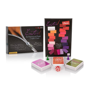 Calexotics Entice Dice & Card Game -- Sexy Adult Toys - Novelty For Him Or Her