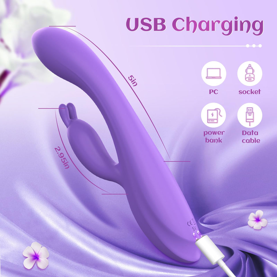 G Spot Realistic Vibrator with Heating Function for Clitoris G-spot Stimulation,Waterproof Dildo with 9 Powerful Vibrations Dual