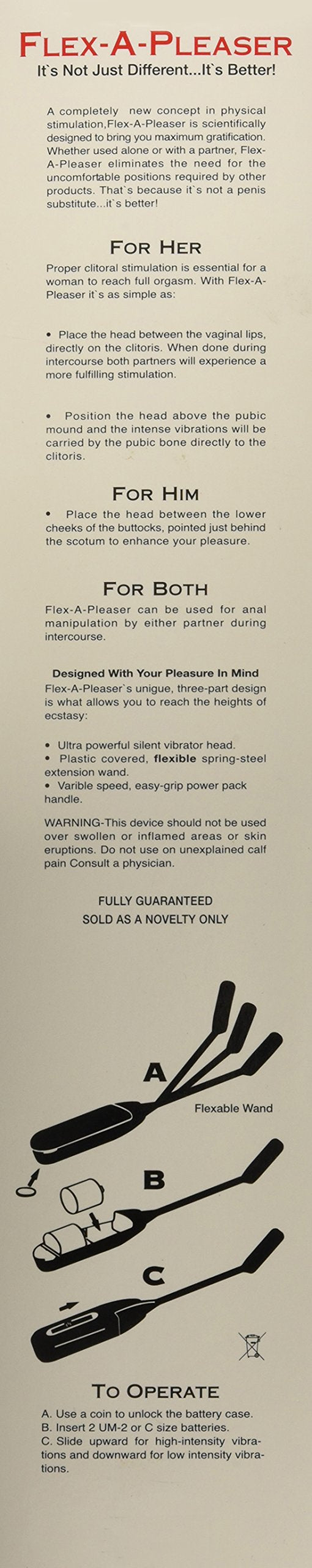 Golden Triangle Flex A Pleasure Vibrator