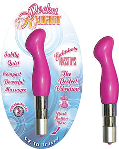 Novelties By Nass-Walk Inc Pocket Knight Vibrator, Pink