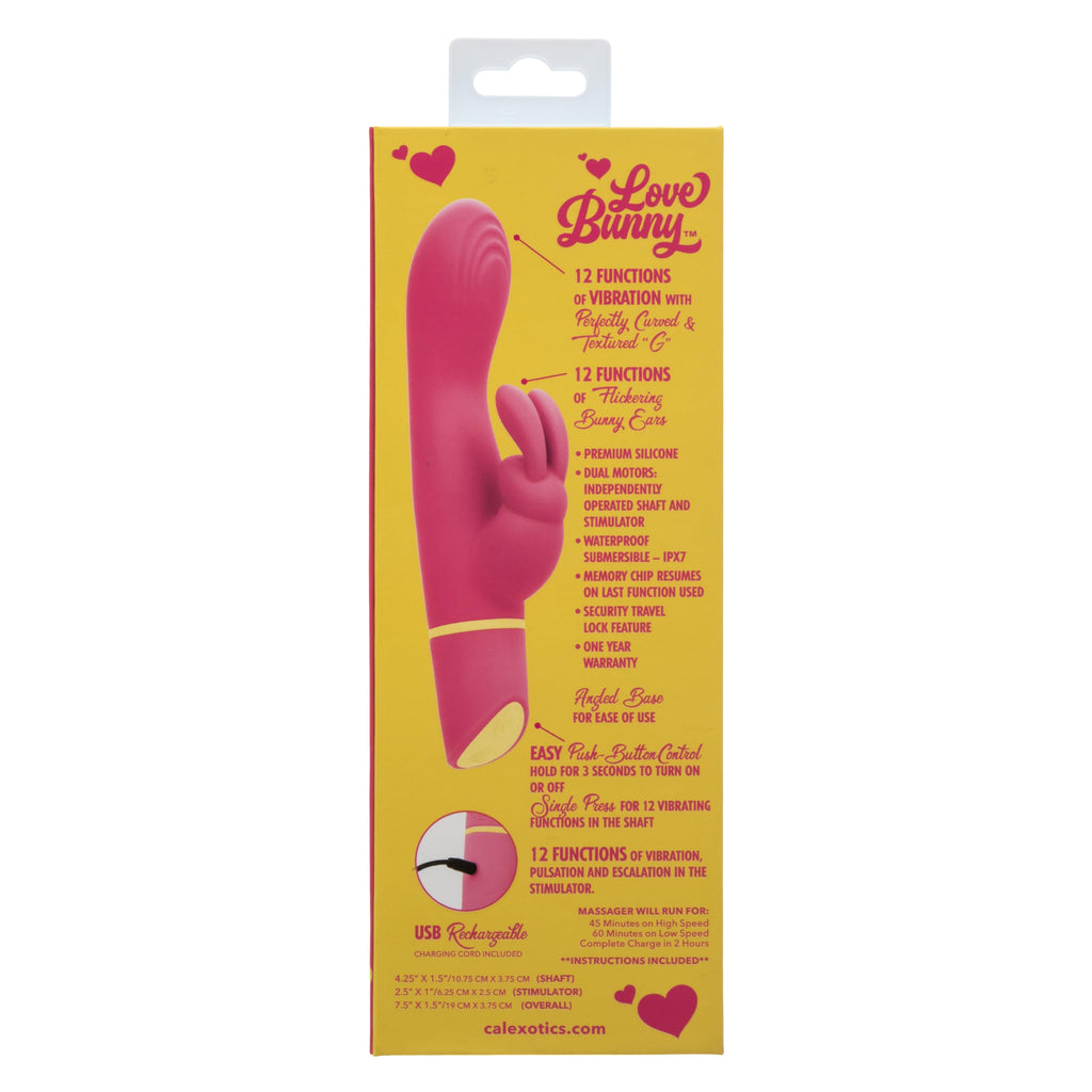 Love Bunny Vibrating G'' Bunny Pink ''