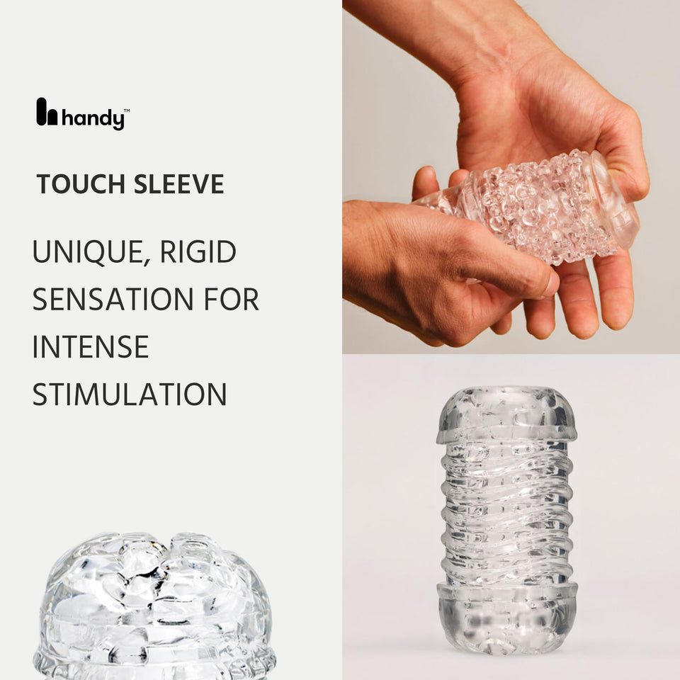 The HANDY Masturbator Sleeve - Dream Collection Touch Penis Sleeve - Realistic Masturbation Sleeve for Adult Sex Toys for Men