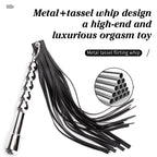 Sex Toys BDSM Whip Leather Flogger Adult for Couples Play Crop Whip Sexy Spanking Paddle Sex Toys for Couples BDSM Flirting Whip
