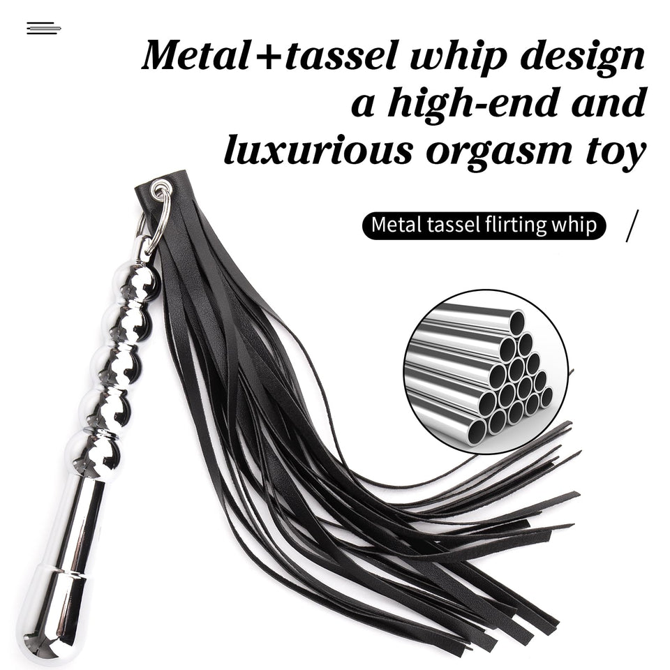 Sex Toys BDSM Whip Leather Flogger Adult for Couples Play Crop Whip Sexy Spanking Paddle Sex Toys for Couples BDSM Flirting Whip