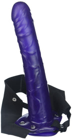 Pipedream Products Fetish Fantasy Series 10'' Purple Passion Hollow Strap-On, Purple, 11.2 Lb