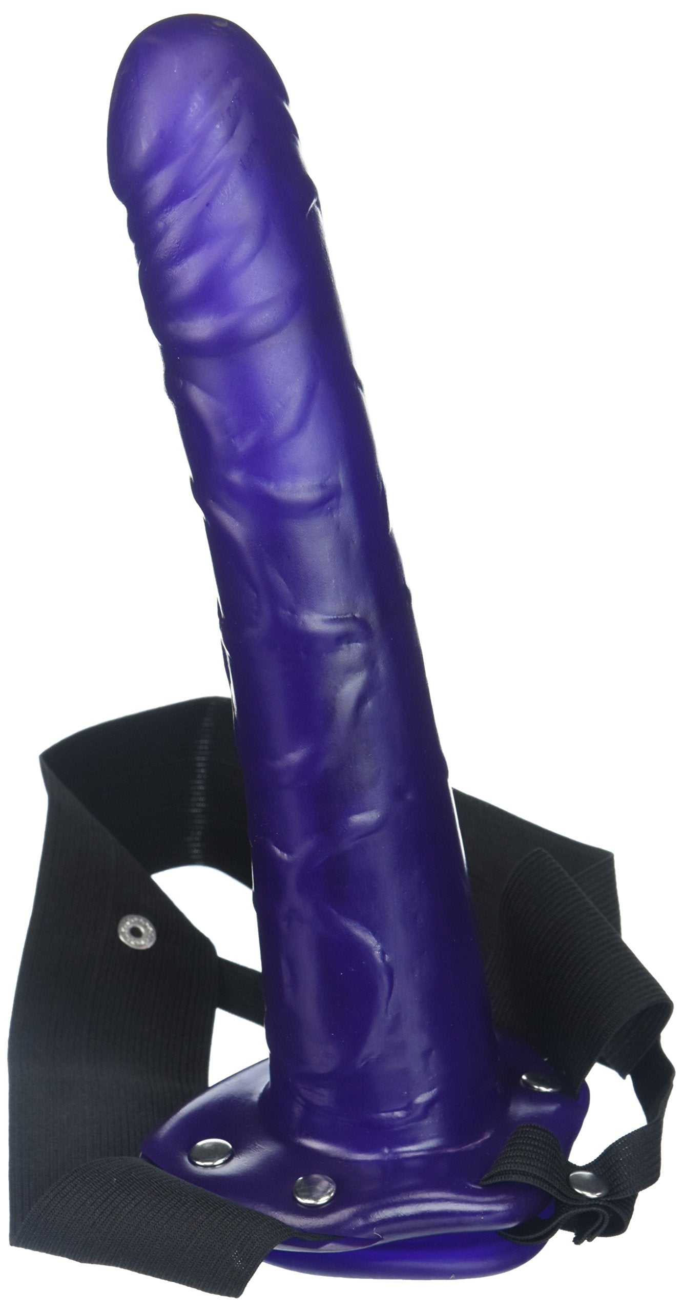 Pipedream Products Fetish Fantasy Series 10'' Purple Passion Hollow Strap-On, Purple, 11.2 Lb
