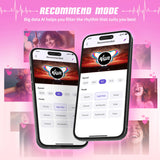 Toendi Adult Sex Toy Thrusting Dildo - Sex Toys for Women Rabbit Vibrator with 10 Vibrating 7 Thrusting & 5 Pulsing Modes, G Spo