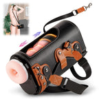 Automatic Male Masturbators Cup - Hands Free Visible Masturbator Cup Blowjob Machine with 10 Thrusting & 2 Realistic Sleeves & W