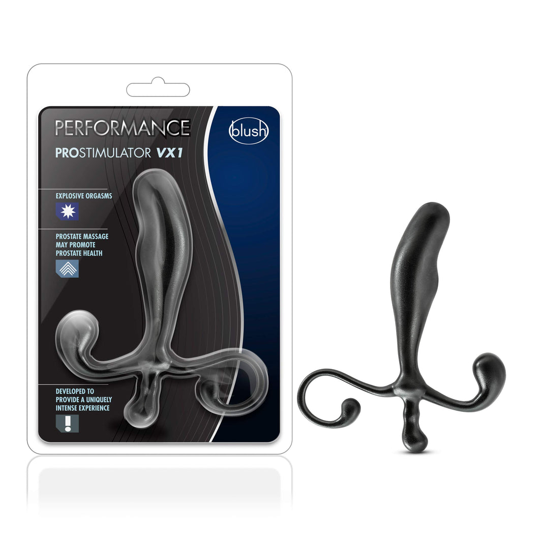 Vx1 Prostimulator Prostate Massager - Black