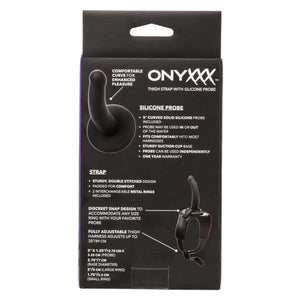 Onyxxx Thigh Strap W/Silicone Probe