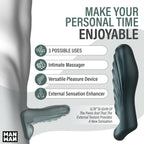 Man Wan Ryzer Penis Extender &Sleeve Gry
