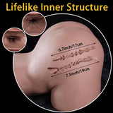 37.5lb Lifesize Sex Doll Male Masturbator with Anal Vagina Sex Stroker Realistic Big Butt Torso Female Sex Dolls Pocket Pussy As
