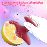 Clitoral Vibrator Rose Sex Toys - Mini Rabbit Vibrator with 10 Vibrating Modes, Adult Toys Nipple Clit Massager Clitoris Vagina
