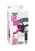 California Exotic Novelties 10-Function Silicone Love Rider G-Caress, Pink