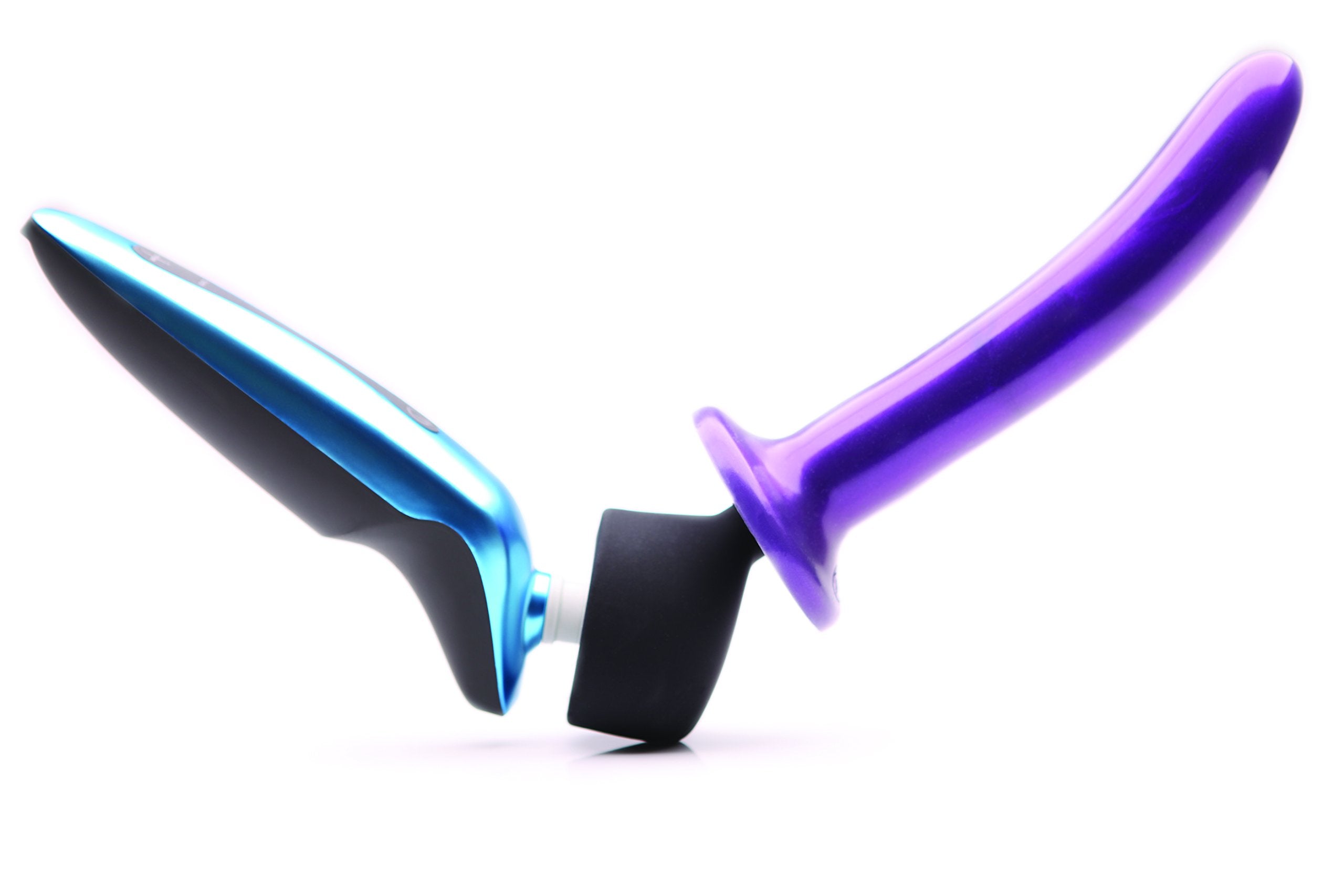 Tantus Sex/Adult Toys Rumble Convertible Head Vibrator- 100% Ultra-Premium Matte Finish Suction Cup Compatible Silicone Vibrator Removable Attachment For The Rumble Perfect For G-Spot & Prostate Stimulation