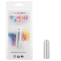 Calexotics Rechargeable Mini Bullet - Adult 3 Speed Vibe Massager - Waterproof Travel Size Sex Toys For Couples - Silver
