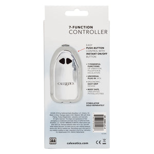 California Exotic Novelties Sterling Collection, 7 Function Control, 4-Inch