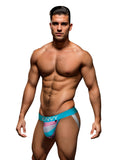 Envy Rainbow Pride Jock Blue L/Xl