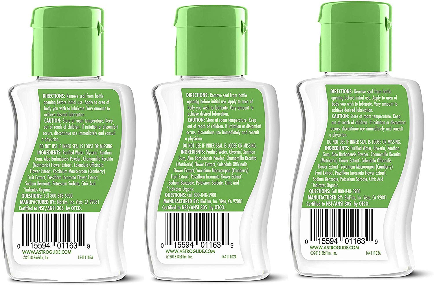 Astroglide Natural Personal Lubricant 2.50 Ounce