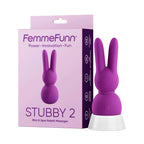 Femme Funn Stubby 2 Rabbit Vibrator Deep Tissue Massager - Clitoral Stimulator Toy For Women, G Spot Vibrating Massager For Adul