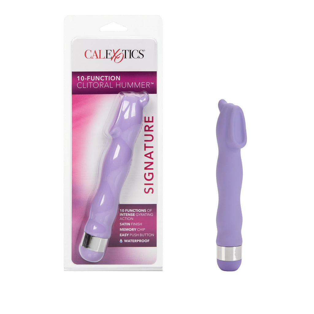 Calexotics Novelties 10-Function Clitoral Hummer, Purple