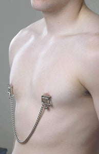 Flat Adj. Clamp W/Curbed Chain