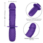 Calexotics Se-0315-10-2 Silicone Grip Thruster - Purple