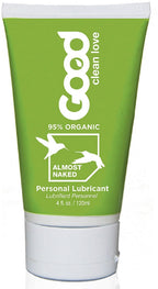 Good Clean Love All Natural Personal Lubricant, Almost Naked 4 oz (Pack of 10)