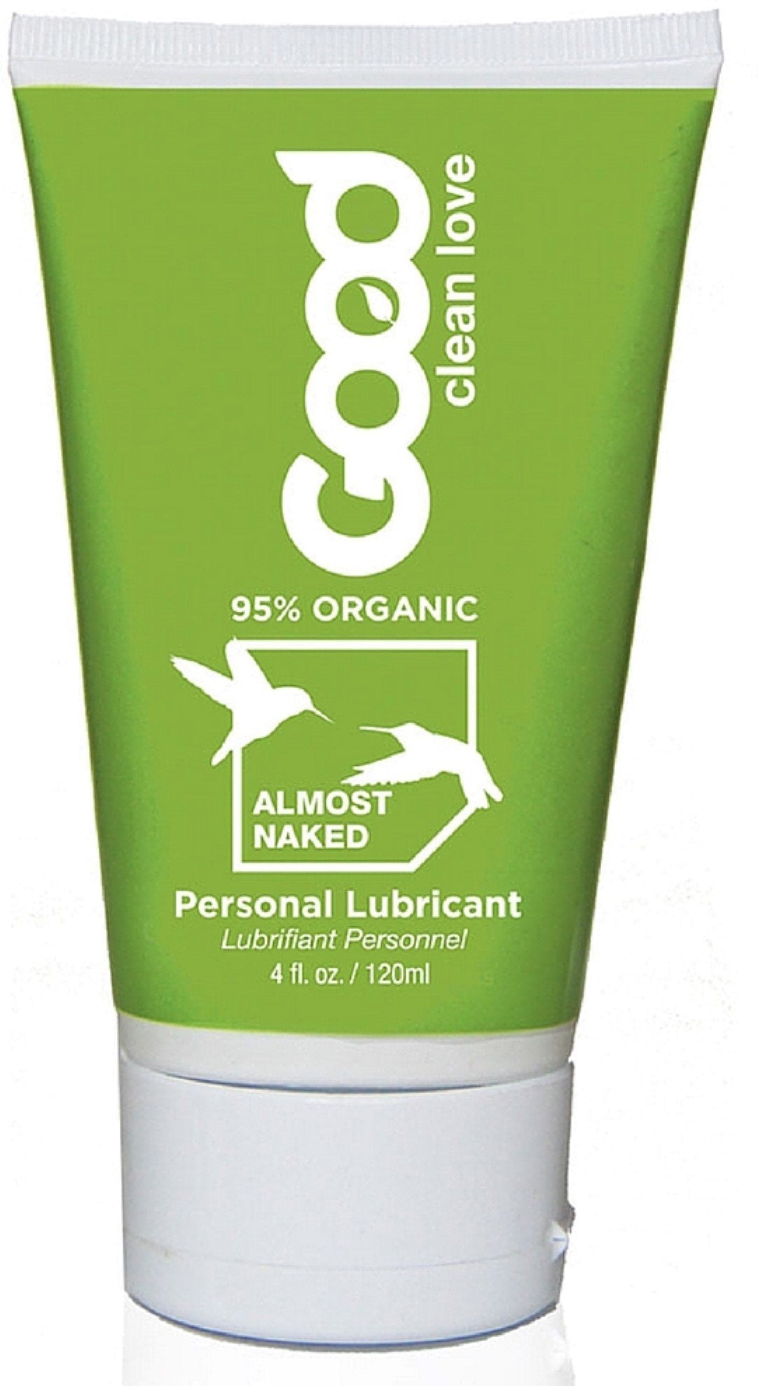 Good Clean Love All Natural Personal Lubricant, Almost Naked 4 oz (Pack of 10)