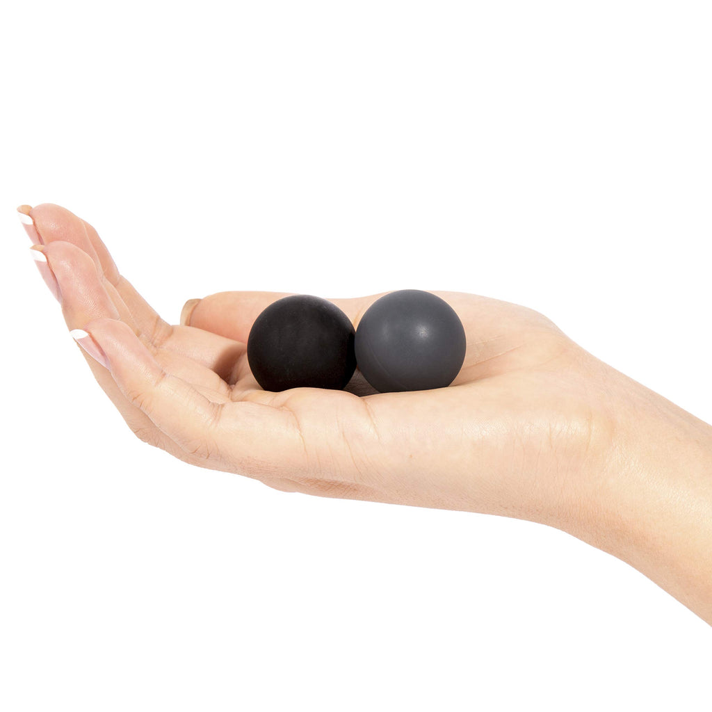 Fifty Shades Of Grey Beyond Aroused Kegel Balls Set In Black - 4 Piece - 15G, 25G, 35G And 55G