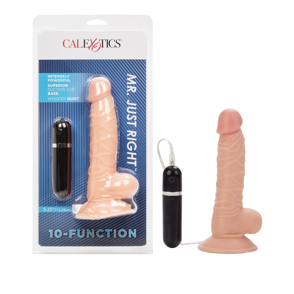 California Exotic Novelties Mr. Just Right Super Seven, Black