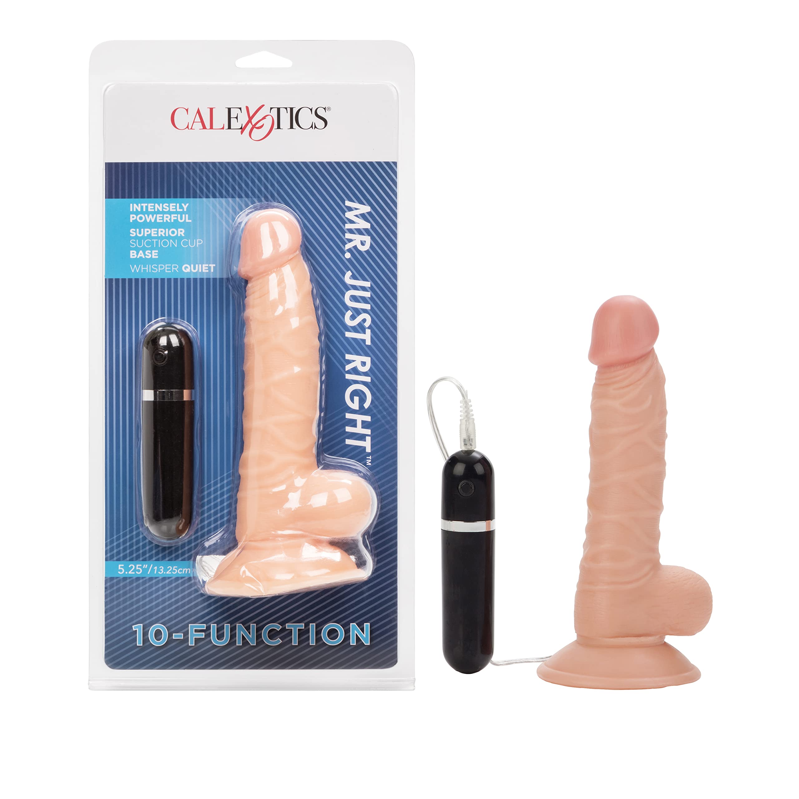 California Exotic Novelties Mr. Just Right Super Seven, Black
