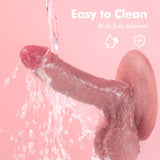 Realistic Dildo Adult Sex Toys - UTIMI 7.1 Inch Silicone Penis for Men Women Female Beginners Body Safe Material Dildos with Str