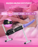 SENSUA Automatic Sex Machine, Dildo Thrusting Machine with 3 Dildos, 3.5'' Suction Cup, Remote Control for Women Men Couples, Ad