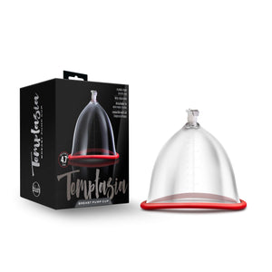 Blush Temptasia Nipple Pumping Cylinders  Set Of 2075 Inch Wide  Nterchange Compatible Replacement Upgrade For All Temptasia