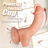 5.2 Inch Realistic Anal Dildo with Powerful Suction Cup, Small Anal Plug Dildos for Beginner, G-Spot Stimulation & Anal Training