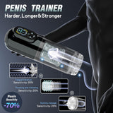 Automatic Male Masturbator Sex Toys for Men, Male Sex Toys Penis Pump with 7 Sucking & Vibrating & Thrusting & Rotating & Lickin