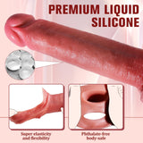 KVEVU Reusable Penis Sleeve Cock Sleeve Extender, Penis Ring 2.2 inch Ultra-Soft Pennis Extender for Couples Sex Toys for Men