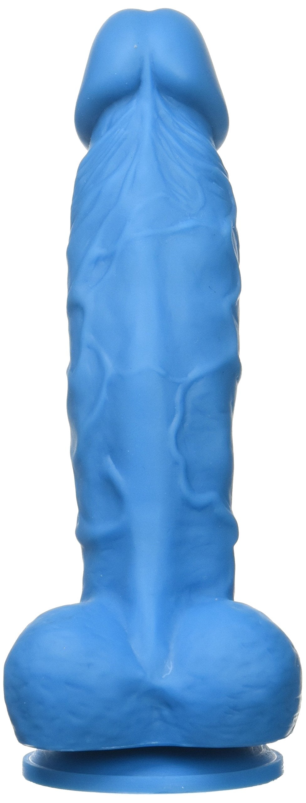 NS Novelties Coloursoft Soft Dildo, Blue, 5 Inch