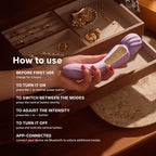 LELO SWITCH Double-Sided Wand Aqua