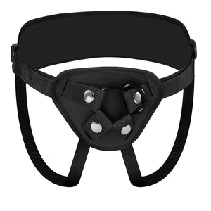 Adjustable Strap On Dildo Harness for Women,Strapless Wearable Panties Sex Toys for Lesbian Couple (Black)