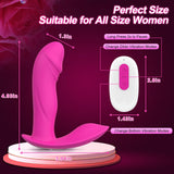 Anaranja Adult Sex Toys Dildos Realistic Vibrating Dildo with 9 Vibrating Modes Sex Toy,Waterproof Wearable Panty Vibrators Adul