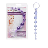 Calexotics First Time Love Beads, Butt Plug With Retrieval Ring And Graduated Anal Beads - Purple Se-0004-32-2